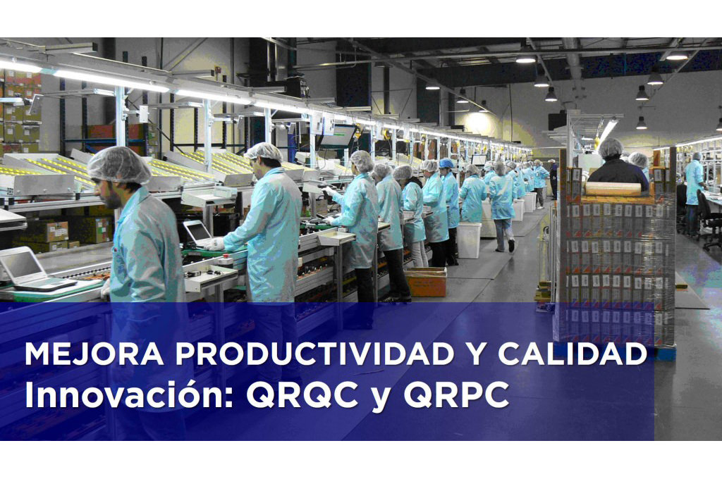 MEJORA PRODUCTIVIDAD Y CALIDAD: INNOVACION: QRQC y QRPC.