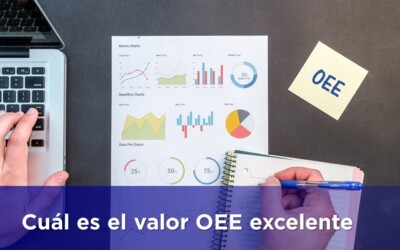 ¿Cuál es el valor del indicador OEE «Excelente»?